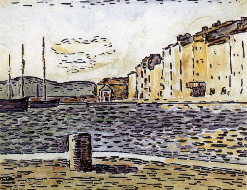 Paul Signac Port France oil painting art